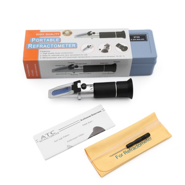ATC ST20 Süt Refraktometre 0-20 % - Süt Numunelerine Özel
